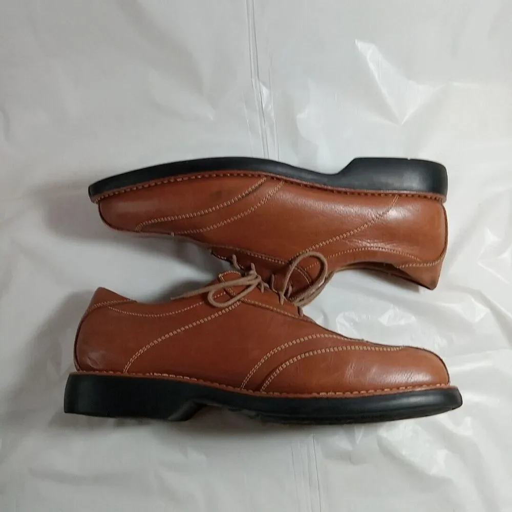 Vineyard shoes Men's Size 10 Brown No Insoles Inside Made In Brazil